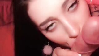 THE BEST GENTLE SLOW BLOWJOB FROM HOT ST