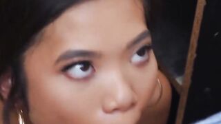 Reality Kings - Alleyway Nympho asain Vina Sky deepthroats gigantic cock