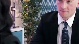 Reality Kings - Huge Tit natural black Jenna Foxx takes some white cock at wor