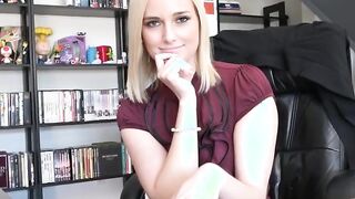 PropertySex - hot blonde real estate agent lands new client