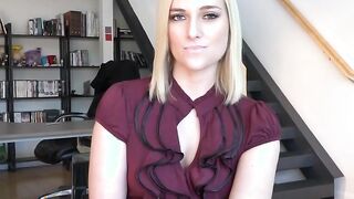 PropertySex - hot blonde real estate agent lands new client