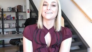 PropertySex - hot blonde real estate agent lands new client