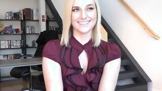 PropertySex - hot blonde real estate agent lands new client