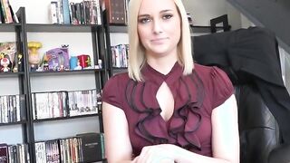 PropertySex - hot blonde real estate agent lands new client