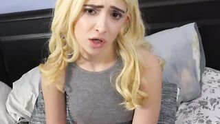 PropertySex - Jobless blonde busts roommate spying on her masturbating