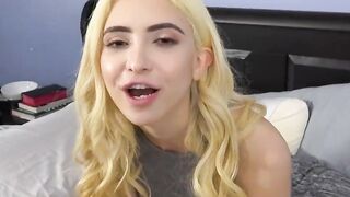 PropertySex - Jobless blonde busts roommate spying on her masturbating