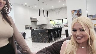 Stepmom and stepson sharing everyting