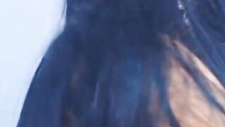 Bae Dark Haired chick Fucking Her Pussy With Dildo