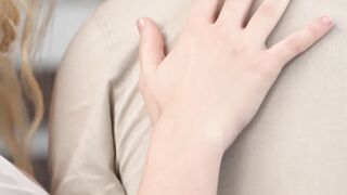 Stepsisters friend encourages us to make out