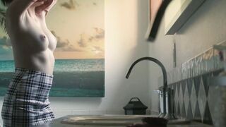 Jessica Worships A Ebony Penis