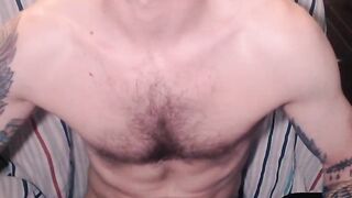 Sexy American Dady masturbating Part 1 doing a Cam Show