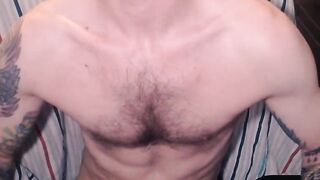 Sexy American Dady masturbating Part 1 doing a Cam Show