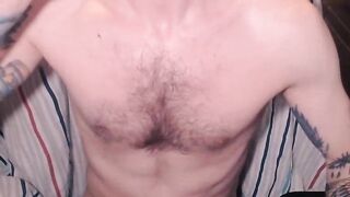 Sexy American Dady masturbating Part 1 doing a Cam Show
