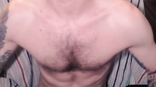 Sexy American Dady masturbating Part 1 doing a Cam Show