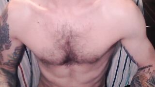 Sexy American Dady masturbating Part 1 doing a Cam Show