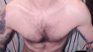 Sexy American Dady masturbating Part 1 doing a Cam Show