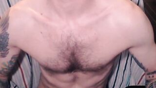 Sexy American Dady masturbating Part 1 doing a Cam Show