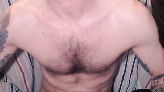 Sexy American Dady masturbating Part 1 doing a Cam Show