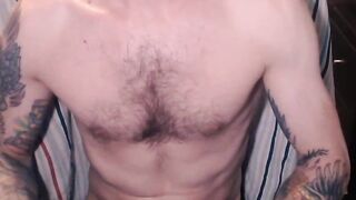 Sexy American Dady masturbating Part 1 doing a Cam Show