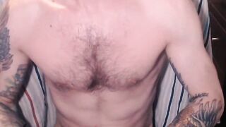 Sexy American Dady masturbating Part 1 doing a Cam Show