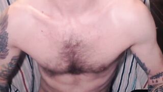Sexy American Dady masturbating Part 1 doing a Cam Show