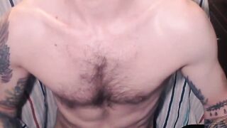 Sexy American Dady masturbating Part 1 doing a Cam Show