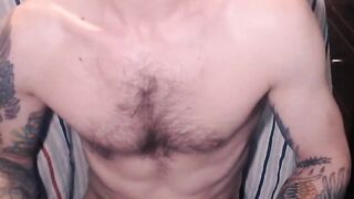 Sexy American Dady masturbating Part 1 doing a Cam Show