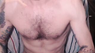 Sexy American Dady masturbating Part 1 doing a Cam Show