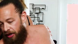 Brad Newman Gets "Full Service" Massage By Hot Masseuse Kayley Gunner