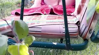 my stepmother doesn't wear panties in the garden
