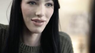 Skinny TS Ava Holt fucks her stepdaughter