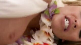 MOFOS - goddess 19 year old Mia Lelani shows off her Hawaiian Poontang From Asia
