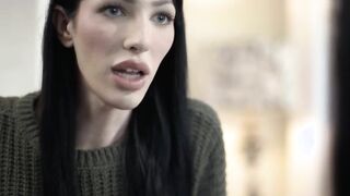 Skinny TS Ava Holt fucks her stepdaughter 2