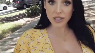 Mofos - Long Tit pawg Angela White sucks and fucks one lucky cock point of view