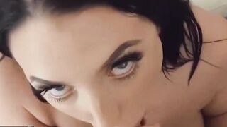 Mofos - Long Tit pawg Angela White sucks and fucks one lucky cock point of view