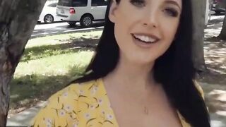 Mofos - Long Tit pawg Angela White sucks and fucks one lucky cock point of view