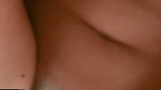MOFOS - Ashley Adams gets pov jizzed on natural boobs
