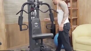 MOFOS - Asian Gym skank Ember Snow gets post workout pounding