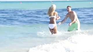 Tiny small tits teen fucks boyfriend