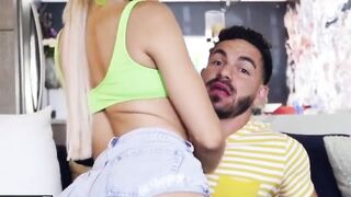 MOFOS - Huge booty latina Abella Danger deepthroats and gets nailed