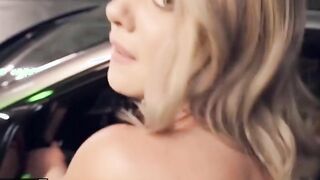 MOFOS - Long tit Gabbie Carter boothbabe strip on shoot