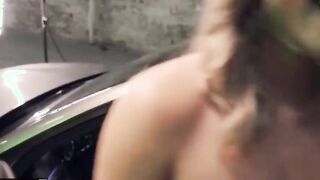 MOFOS - Long tit Gabbie Carter boothbabe strip on shoot