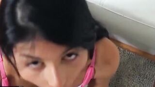 MOFOS - Cute lil spinner Sadie Pop takes big penis point of view