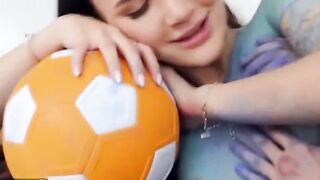 MOFOS - Football Fanatic teens Sasha Sparrow getting boned