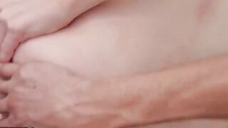 MOFOS - amateur Lana Bunny gets tight butt stretched in the kitchen