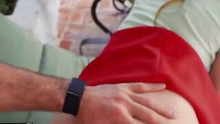 MOFOS - Amazing Hottie Red Fellatio Cunt With Mouth With Natural Boobs Cleo Clementine Bounces On Cock Into Pov