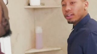 Brazzers - Huge tit blonde Mom Cherie Deville cheats and takes long african penis into the shower