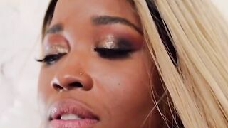 Brazzers - Curvy ebony bride to be Nina Rivera loves anal