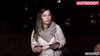 BUMS BUS - Rough Van Plowed With goddess German 19 Year Old Vanda Angel