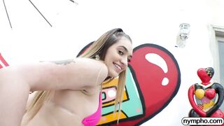 NYMPHO Stretching out adorable barely legal Sera Ryder